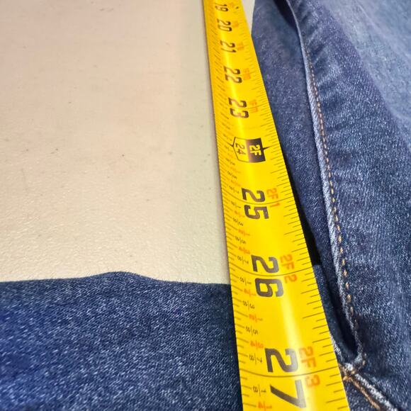 CHICOS SZ 12R Cute Blue Denim Jeggings - Picture 6 of 6